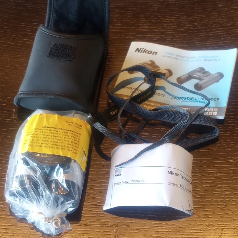 NIKON Nascar 8x25 Binoculars Fully Serviced Excellent Condition